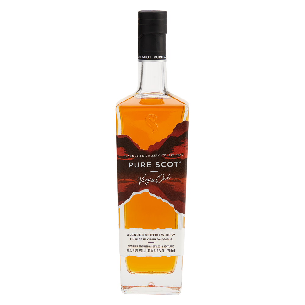 38111002 Bladnoch Pure Scot Virgin Oak Whisky 70cl