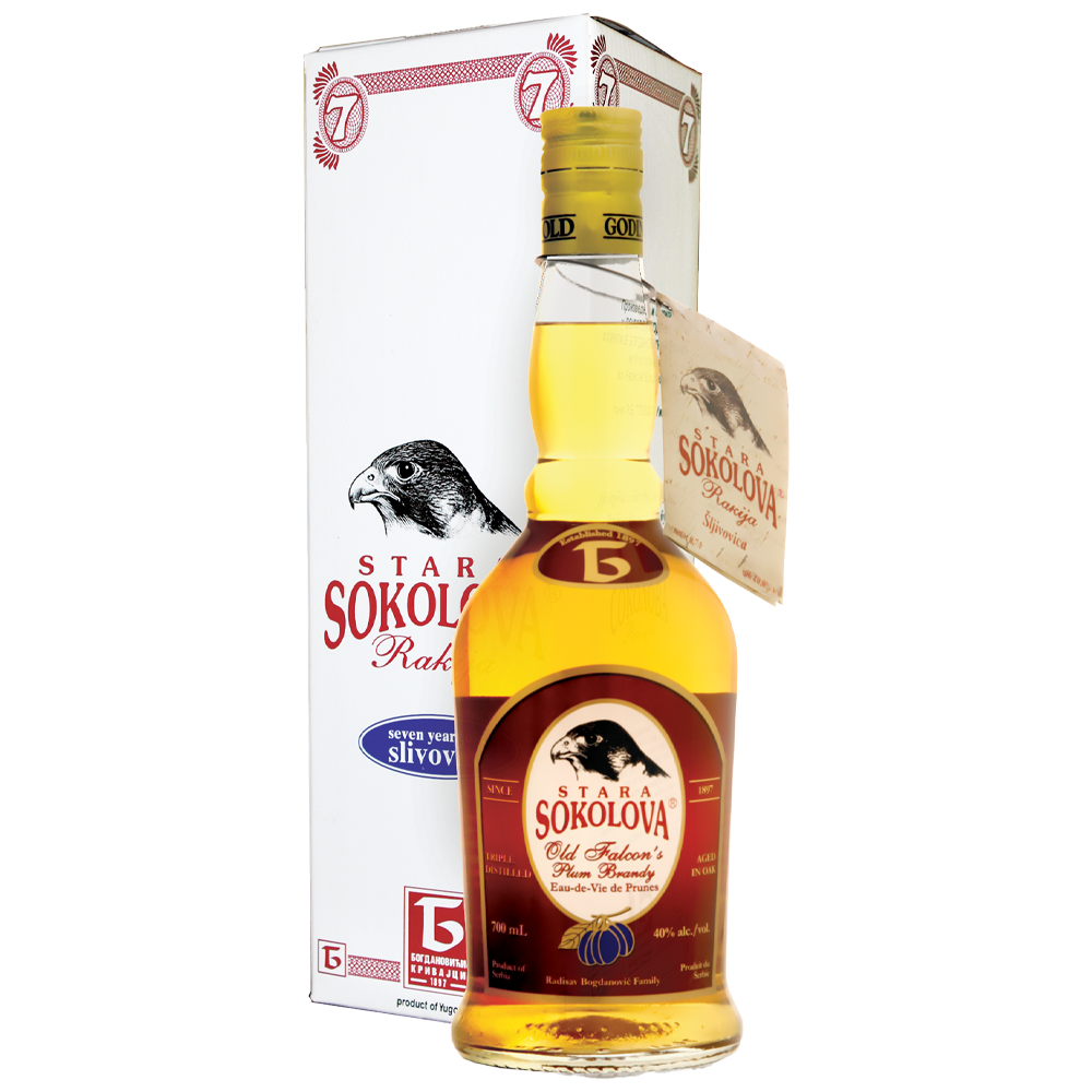 Stara Sokolova Premium Brandy 70cl - 1000x1000 - transparent Stara Sokolova Premium Brandy